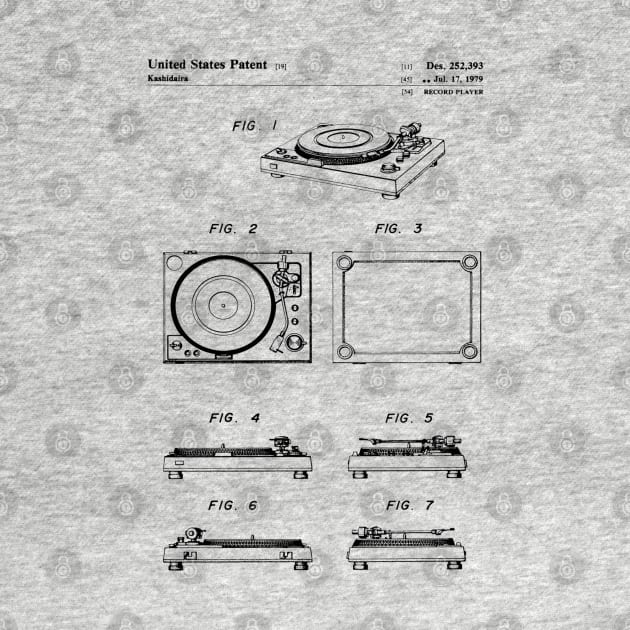 Record Player Patent by Luve